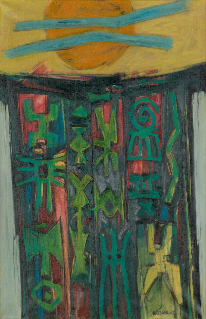 HALE WOODRUFF (1900 - 1980) Celestial Gate.